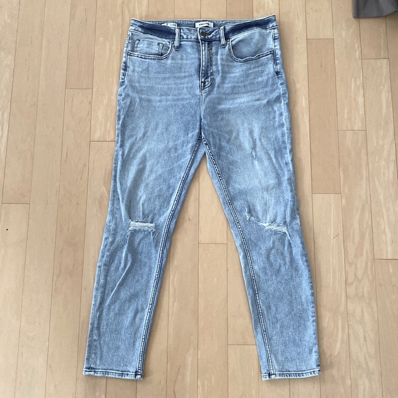 VIGOSS HIGH RISE ACE SKINNY JEANS in LIGHT WASH SZ 14/32 - Picture 2 of 13